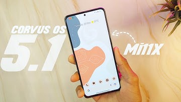 Corvus OS vT5.1 DejaVu 🤩 Update For Mi 11X - Stable Android 13 ROM ??