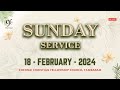 18feb2024  sunday service  chennai cfc tambaram