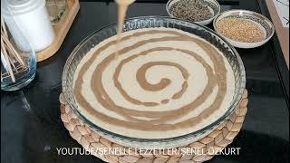 En Sevi̇len Keklerden Bi̇ri̇si̇ Cevi̇zli̇ Susamli Tahi̇nli̇ Kek