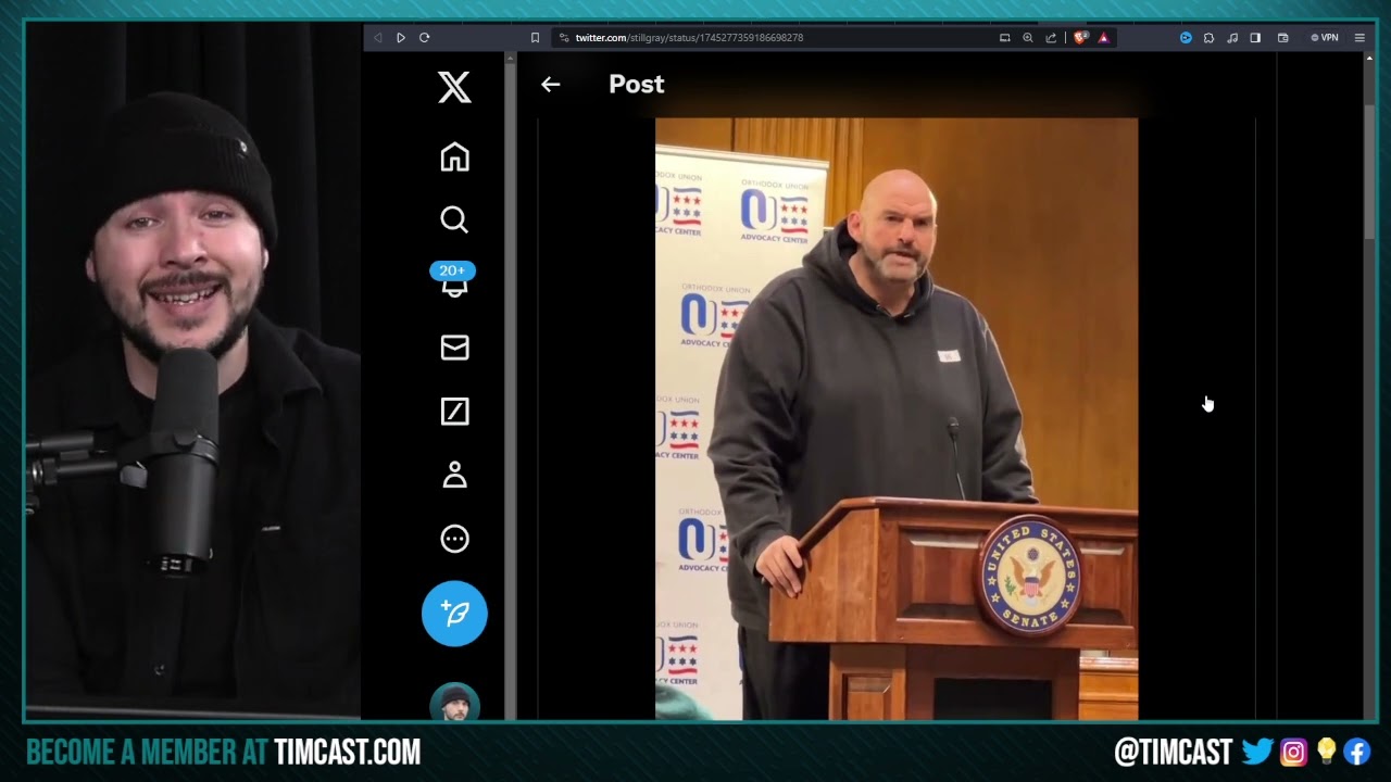 Democrat Fetterman Allude To White Genocide In South Africa While Defending Israel SHOCKING EVERYONE