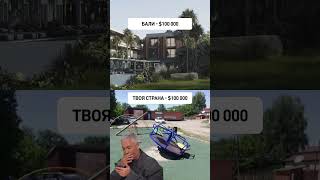 Что можно купить за 10 млн ₽? Москва vs. мир #Бали #недвижимость #инвестиционныйопыт #пассивныйдом