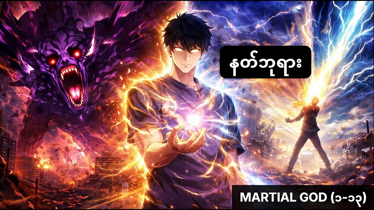 ကမ္ဘာပျက်ပြီးမှ အချိန်ပြန်လာတဲ့ Level 2 လူသစ်… SSS Skill နဲ့ ကမ္ဘာကို ကယ်တင်မလား?! martial ch1 13