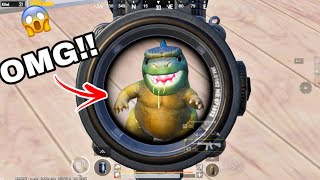 Omg!! Mini GODZILLA SCARED ME😱Pubg Mobile