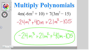 Algebra 7-6: Multiplying a Polynomial by a Monomial