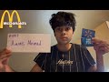 What McDonald’s gave me for my birthday and one year anniversary