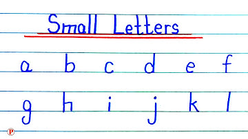 How to Write Small Letters A to Z | Easy Alphabet Writing for Kids | Learn Lowercase ABC with Fun |