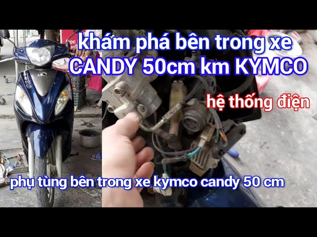 Những ưu điểm nổi bật của xe tay ga Kymco Candy Hi 50cc