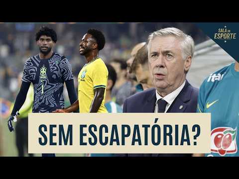 "NÃO PARECE QUE O ANCELOTTI VAI ACHAR UMA SOLUÇÃO, ELE VAI JOGAR ASSIM ATÉ O FIM!" | SELEÇÃO