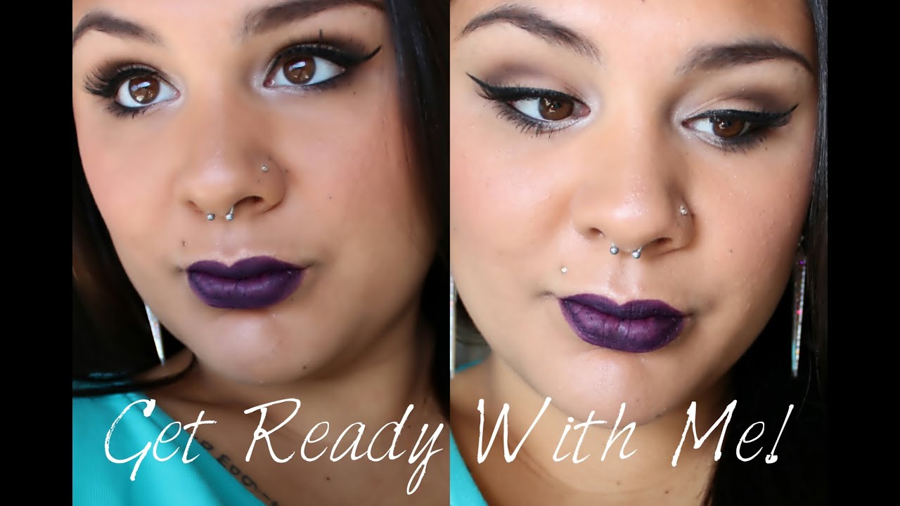 GRWM | Get Ready With Me ft. Nyx Simply Vamp Lip Color