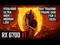RX 6700 XT | The Elder Scrolls IV: Oblivion Remastered — 1080p Ultra, High, Medium, Low - FPS Test