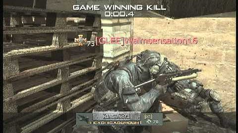 MW3 3 Man Knife Final Killcam Infected-Seatown