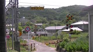 00641　ＪＲ和歌山線・近鉄吉野線吉野口駅の近くの北側の踏切