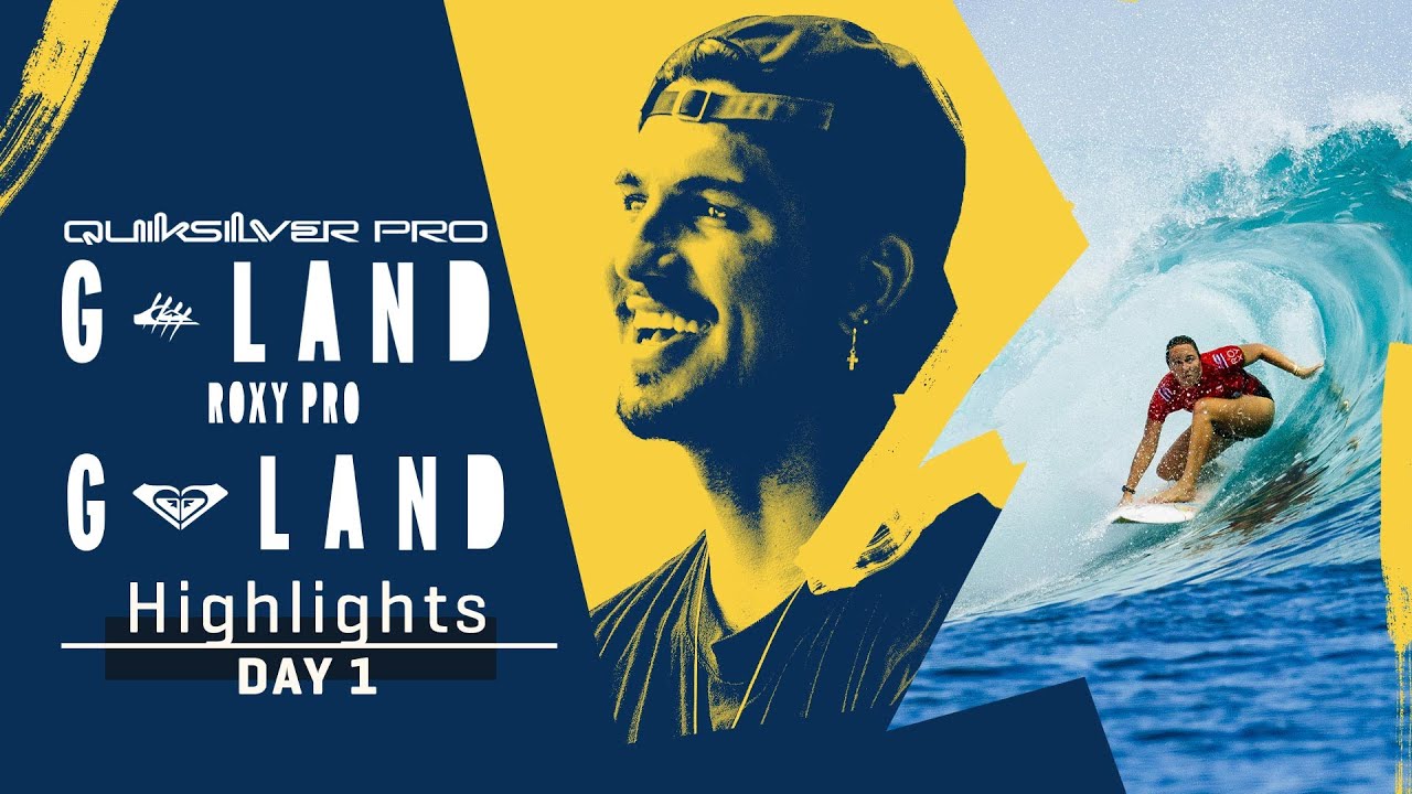 Quiksilver/ROXY Pro G-Land Day 1 Highlights: Moore, Medina Mesmerize Amid Tour Icons’ G-Land Debut