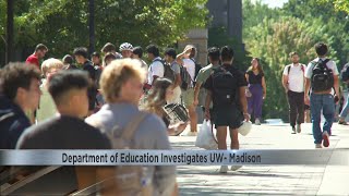 UW-Madison under investigation by federal Education Dept., accused of violating Civil Rights Act