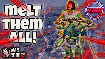 War Robots 11.3 🔥 NEW Sword Robot ultimate Igniter + Blaze Build