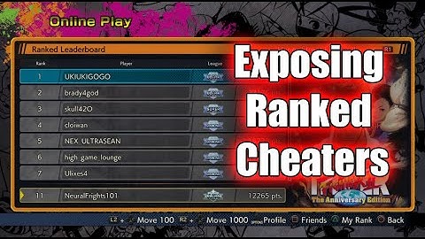 Exposing salty cheaters in Capcom Fighting Collection - FGC rage quitters