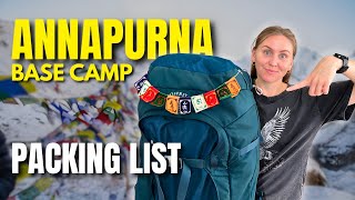 Our COMPLETE Annapurna Base Camp Packing List (What We Loved, Regretted & Wouldn’t Trek Without)