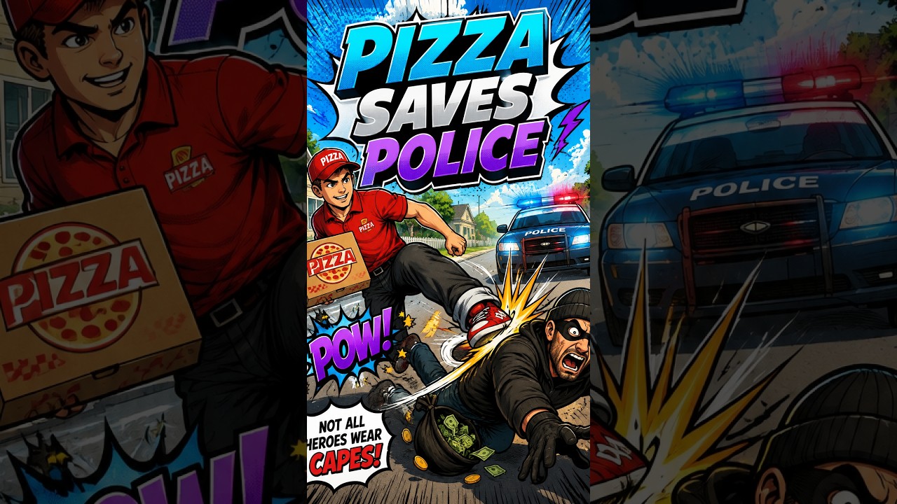 Pizza Guy Stuck His Leg Out And Ended A Police Chase