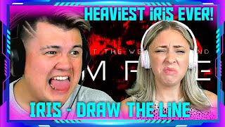 Americans react to IRIS - Draw The Line (Resurrection) Lyric Video | THE WOLF HUNTERZ Jon and Dolly