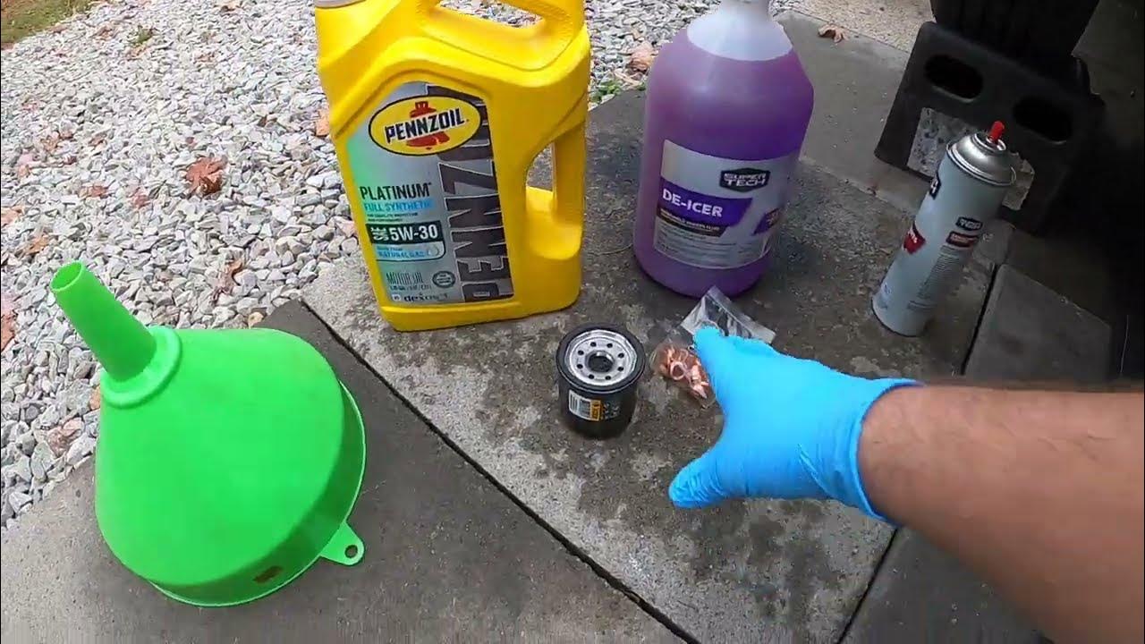2012 Nissan Rogue 2.5S Oil and Oil Filter Change - YouTube