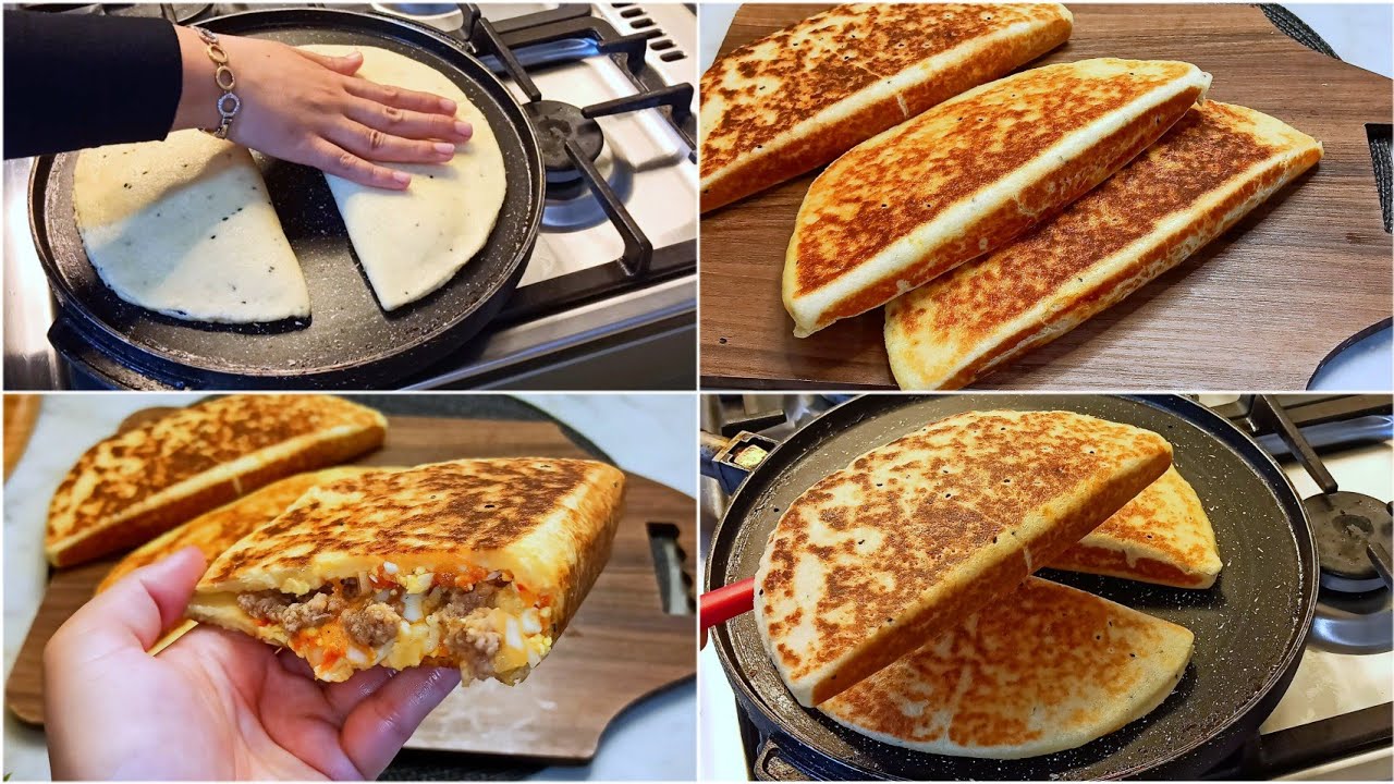 كسرة محشية 😍😍سريعة التحضير بحشواقتصادي لذيذة جداا جداا جربوه ماتندموش عليها وبنينة تستحق التجربة