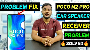Poco m2 pro ear speaker not working problem || poco m2 pro ear speaker receiver problem techandgyan