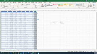 14 Extraction of data - PROJECT 2 EVALUATION OF A STOCK - LEARN MS EXCEL FOR DATA ANALYSIS TUTORIAL
