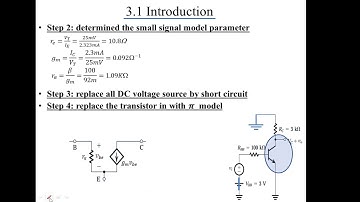 ELC 313:  Microelectronics  II - Week (5)_Part (2) Tutorial