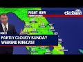 Tampa weather: Partly cloudy, warm Sunday