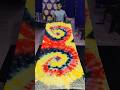 Sibori Design White Fabric Dupatta 🌈 Multi Colour Tie Dye | Bandhani Style #ytshorts