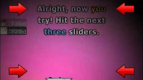 Osu! [CTB] - Peter Lambert - osu! tutorial [Gameplay basics]