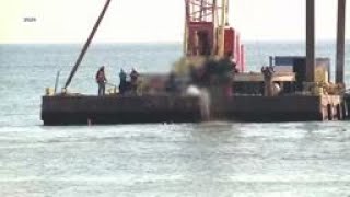 Video shows daring rescue after woman drives into the water near Back Deck, Bubba's on Shore Drive