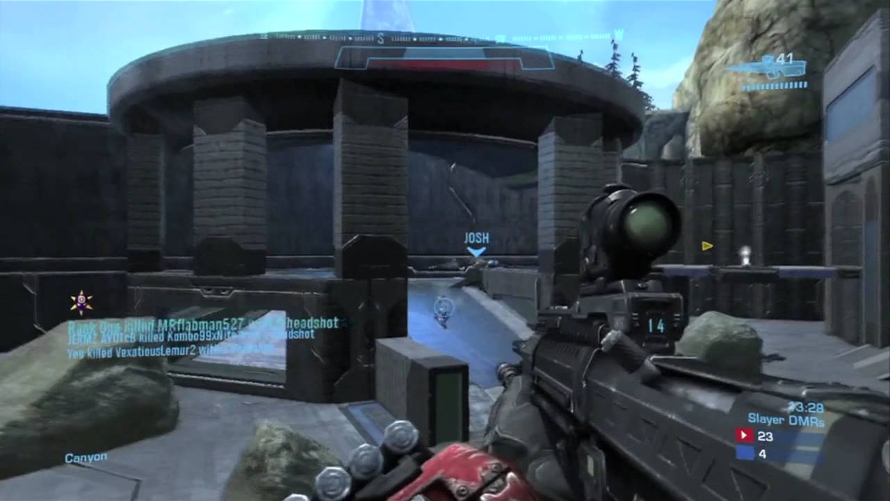 Halo Reach MLG Team Slayer game with 2 overkills YouTube