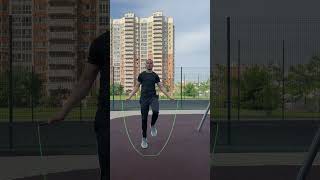 ⚡️Тренирую скорость движения #спорт #skipping #прыжкинаскакалке