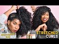 SUPER STRETCHED LONG CURLS | My Photoshoot Natural Hairstyle!!