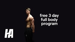 3 Day Full Body Programming Walkthrough (Delt+Leg Focus Full Body)