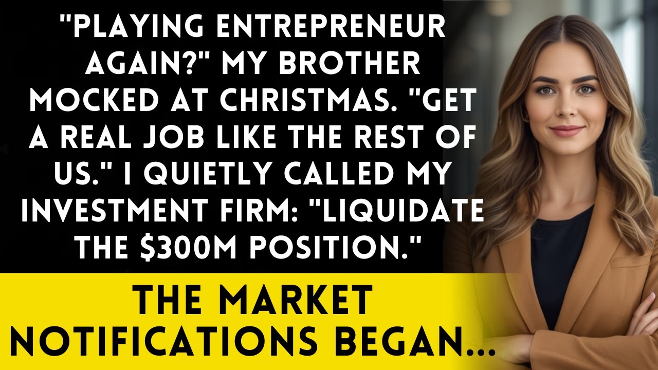 Brother Told Me 'Get A Real Job' - I've Been His Company's Majority Stakeholder For 2 Years