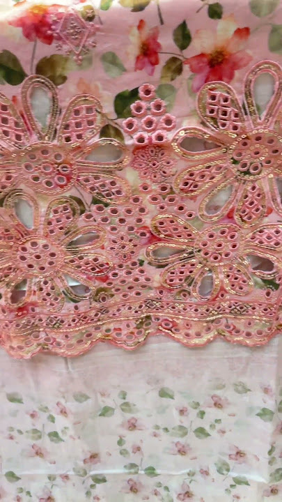 BinSaeed Unstitched Embroidered Collection 🩷#youtubeshorts #binsaeed #shortsfeed #onlineshopping