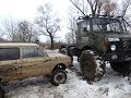 UNIMOG спасает всех МЕГА-ЗАЗ 4X4 повторяет УСПЕХ off road