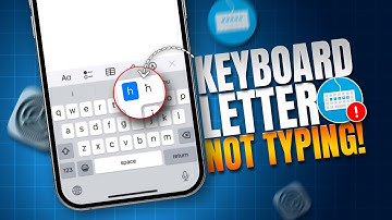 How To FIX iPhone Keyboard Letters Not Typing | Resolve Keyboard Letters Not Working on iPhone