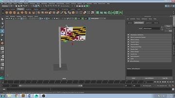 Creating a Flag in Maya