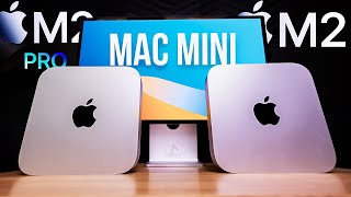 WHICH IS BETTER!? M2 Mac mini vs M2 Pro mac mini