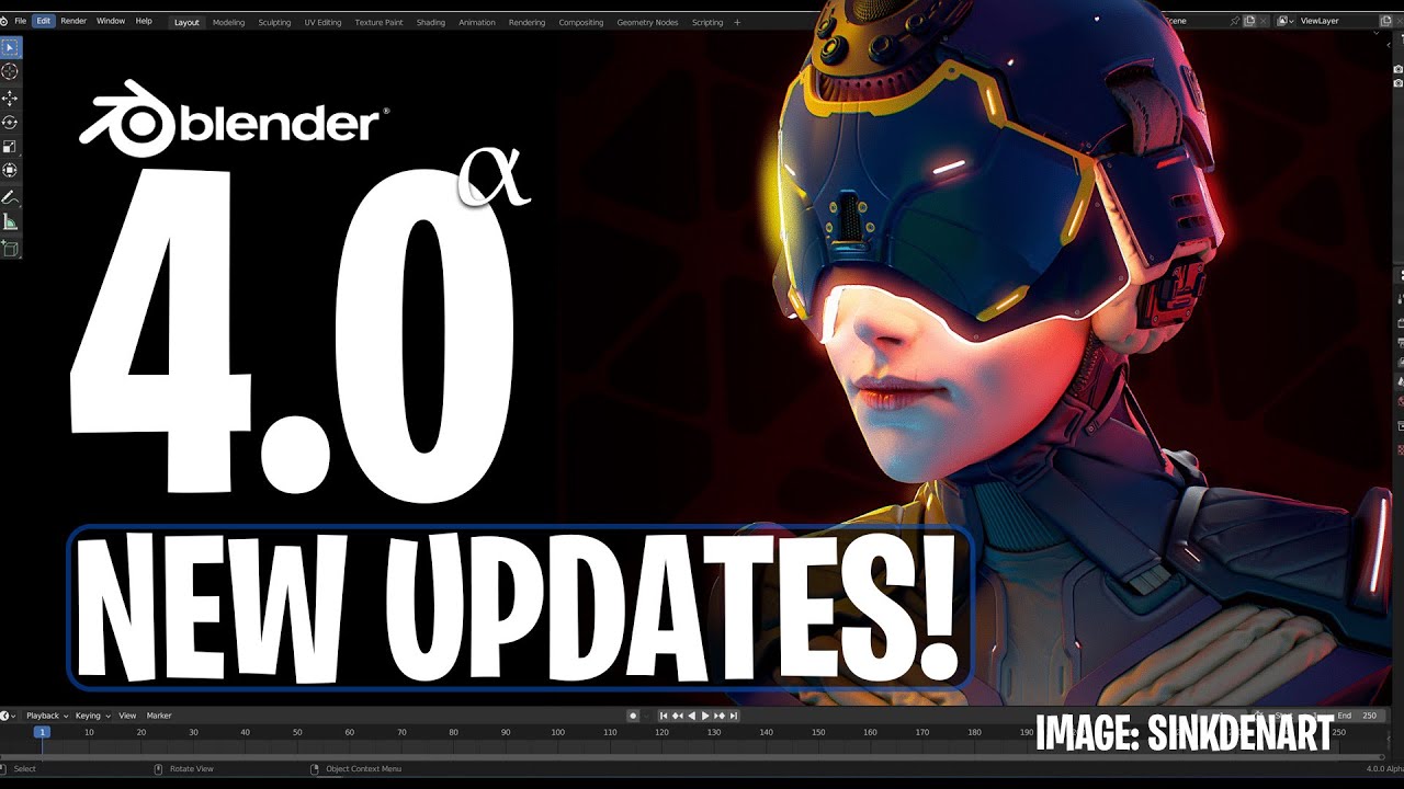 ⁣Blender 4.0 Alpha - New Updates & Features!
