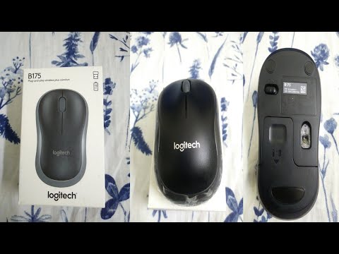 Logitech B175  Wireless Mouse Unboxing & Review