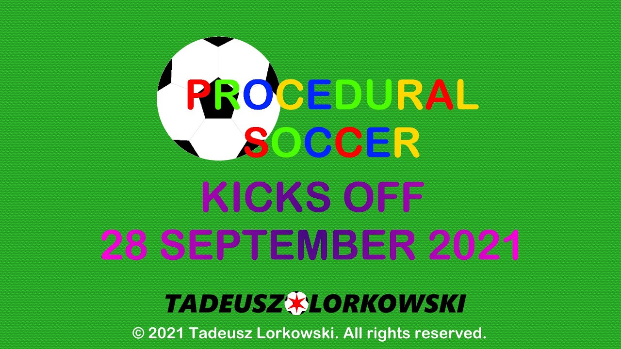 Procedural Soccer Official Gameplay Trailer