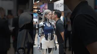 AI Robot’s Surprising Reaction at the Expo 🤖✨