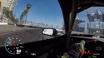 Vaughn Gittin Jr. Formula D Streets of Long Beach Helmet Cam w/Telemetry