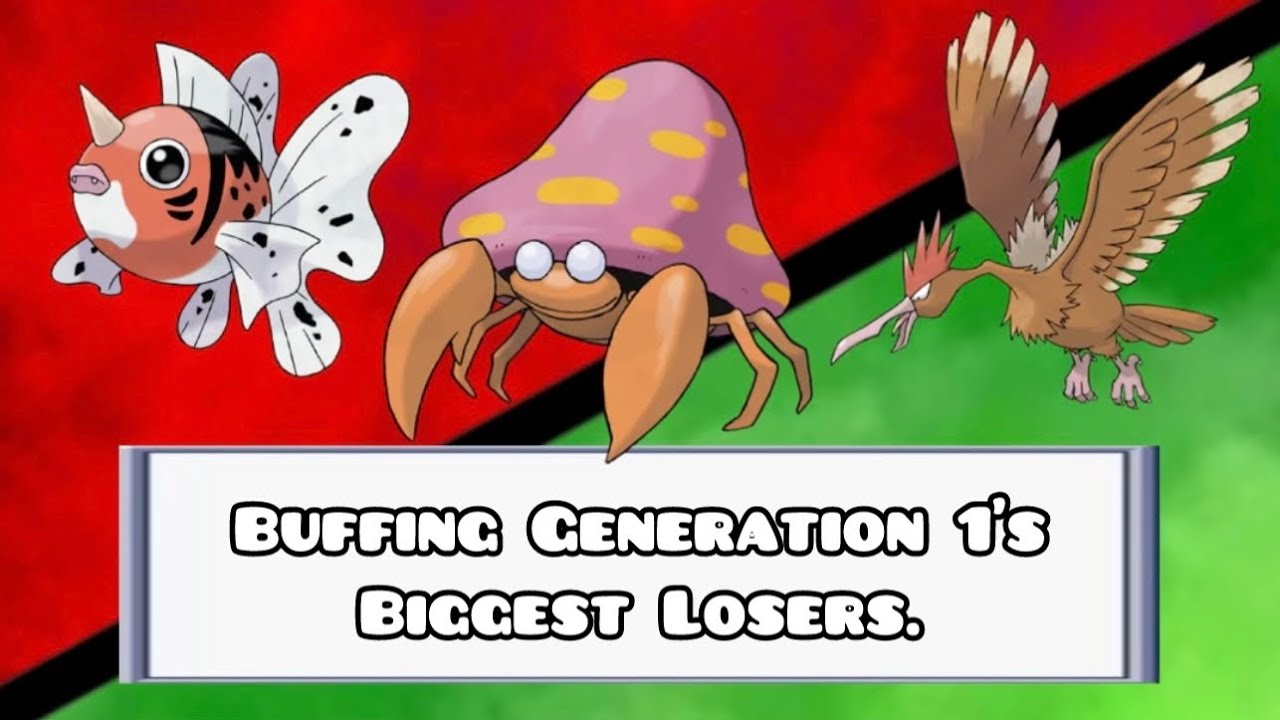 Making Generation 1’s Worst Pokémon Better