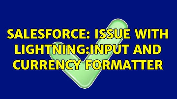 Salesforce: Issue with Lightning:input and currency formatter