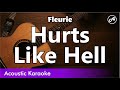 Fleurie - Hurts Like Hell (Acoustic Cover With Lyrics)